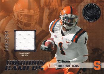 2010 Press Pass - Gridiron Gamers Jerseys Silver #PP-MW Mike Williams Front