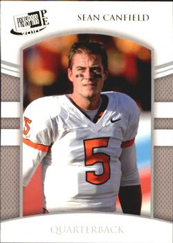 2010 Press Pass PE - Gold #10 Sean Canfield  Front