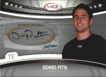 2010 SAGE - Autographs Silver #A-39 Dennis Pitta  Front