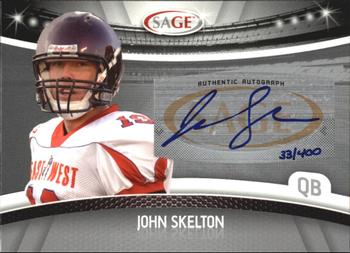 2010 SAGE - Autographs Silver #A-43 John Skelton  Front