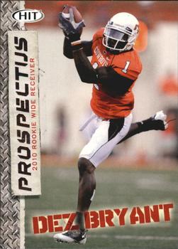 2010 SAGE HIT - Prospectus #P2 Dez Bryant  Front