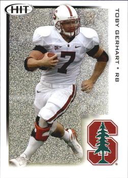 2010 SAGE HIT - Silver #7 Toby Gerhart  Front
