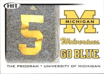 2010 SAGE HIT - Silver #42 Michigan Program  Front