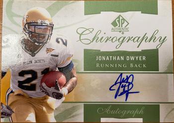 2010 SP Authentic - Chirography #CH-JD Jonathan Dwyer  Front