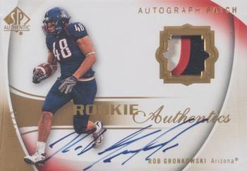 2010 SP Authentic - Gold #128 Rob Gronkowski Front