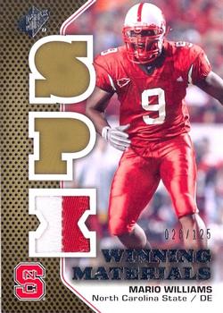 2010 SPx - Winning Materials Patch #WMP-MW Mario Williams Front