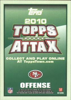 2010 Topps Attax #NNO Michael Crabtree  Back