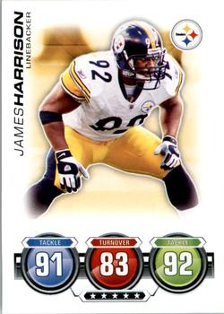 2010 Topps Attax #NNO James Harrison  Front
