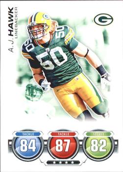 2010 Topps Attax #NNO A.J. Hawk  Front