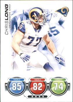 2010 Topps Attax #NNO Chris Long  Front