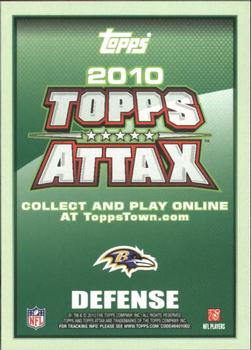 2010 Topps Attax #NNO Ed Reed  Back