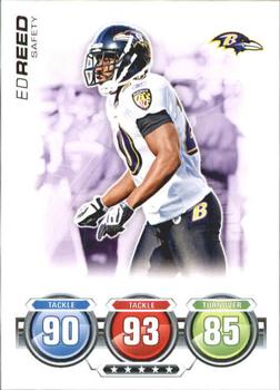 2010 Topps Attax #NNO Ed Reed  Front