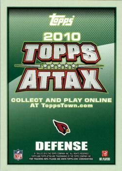 2010 Topps Attax #NNO Dominique Rodgers-Cromartie  Back