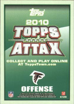 2010 Topps Attax #NNO Matt Ryan  Back