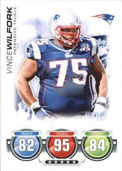 2010 Topps Attax #NNO Vince Wilfork  Front