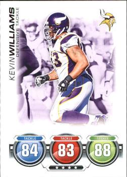 2010 Topps Attax #NNO Kevin Williams  Front