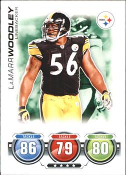 2010 Topps Attax #NNO LaMarr Woodley  Front