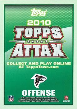 2010 Topps Attax - Code Cards #NNO Michael Turner  Back