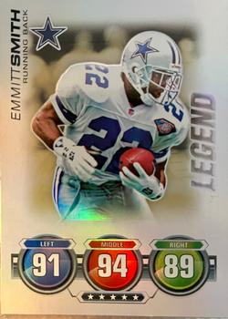 2010 Topps Attax - Legends Foil #NNO Emmitt Smith  Front