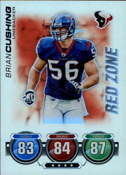 2010 Topps Attax - Red Zone Foil #NNO Brian Cushing  Front