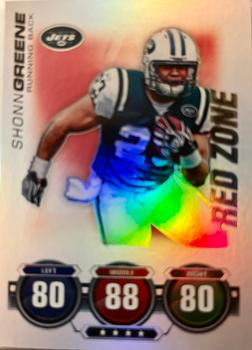2010 Topps Attax - Red Zone Foil #NNO Shonn Greene  Front