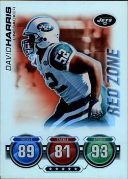 2010 Topps Attax - Red Zone Foil #NNO David Harris  Front