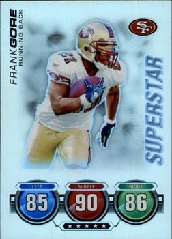2010 Topps Attax - Superstars Foil #NNO Frank Gore  Front