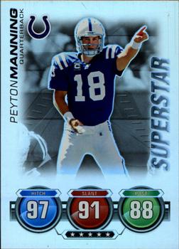 2010 Topps Attax - Superstars Foil #NNO Peyton Manning  Front