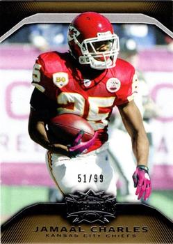 2010 Topps Triple Threads - Gold #74 Jamaal Charles  Front