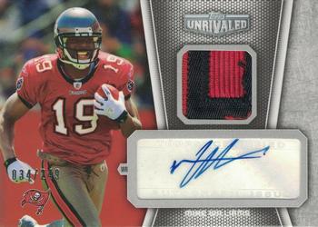 2010 Topps Unrivaled - Autographed Patch #UAP-MW Mike Williams Front