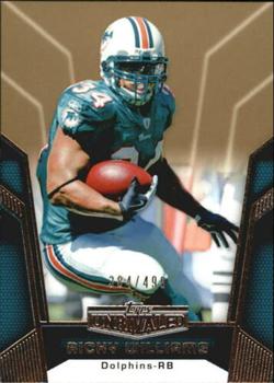 2010 Topps Unrivaled - Gold #56 Ricky Williams  Front