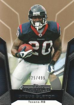 2010 Topps Unrivaled - Gold #59 Steve Slaton  Front