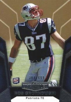 2010 Topps Unrivaled - Gold #112 Rob Gronkowski  Front