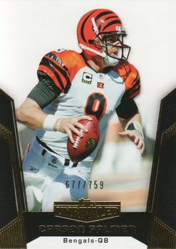 2010 Topps Unrivaled - Gold #42 Carson Palmer  Front