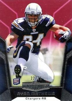2010 Topps Unrivaled - Red #103 Ryan Mathews  Front