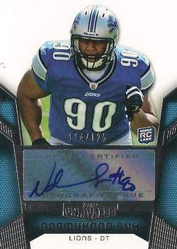 2010 Topps Unrivaled - Rookie Autographs #106 Ndamukong Suh Front
