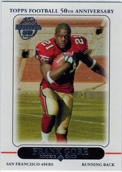 2010 Topps - Anniversary Reprints #418 Frank Gore  Front