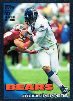 2010 Topps - Black #306 Julius Peppers  Front