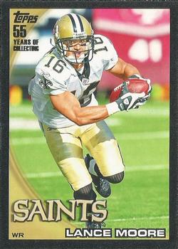 2010 Topps - Black #308 Lance Moore  Front