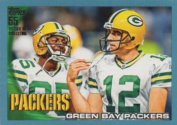 2010 Topps - Blue #378 Green Bay Packers Front
