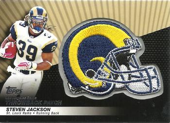 2010 Topps - Throwback Patch #LPC-10 Steven Jackson  Front
