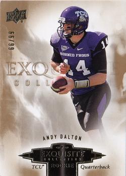 2010 Upper Deck Exquisite Collection - Draft Picks #ER-AD Andy Dalton  Front