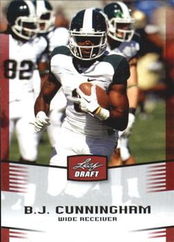2012 Leaf Draft #4 B.J. Cunningham Front