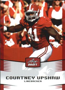 2012 Leaf Draft #9 Courtney Upshaw Front