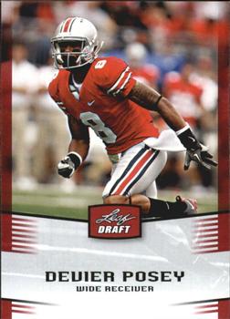2012 Leaf Draft #12 Devier Posey Front