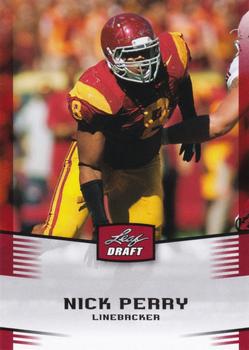 2012 Leaf Draft #38 Nick Perry Front