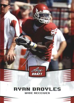 2012 Leaf Draft #42 Ryan Broyles Front