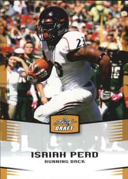 2012 Leaf Draft - Gold #21 Isaiah Pead Front