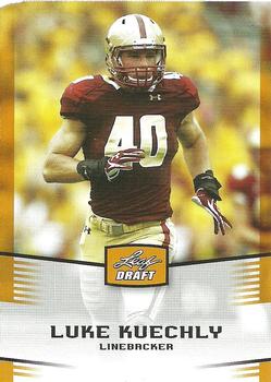 2012 Leaf Draft - Gold #29 Luke Kuechly Front