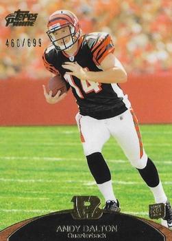 2011 Topps Prime - Gold #113 Andy Dalton Front